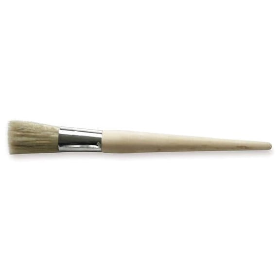 #6 Artist Soft, Synthetic Bristle, Paint Brush, Polypropylene Handle
