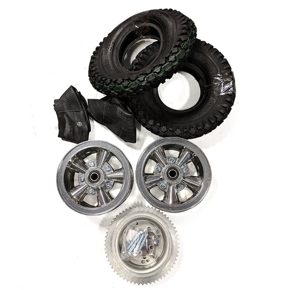 6" Astro Wheel Package - Studded Tire - 60 Tooth Sprocket