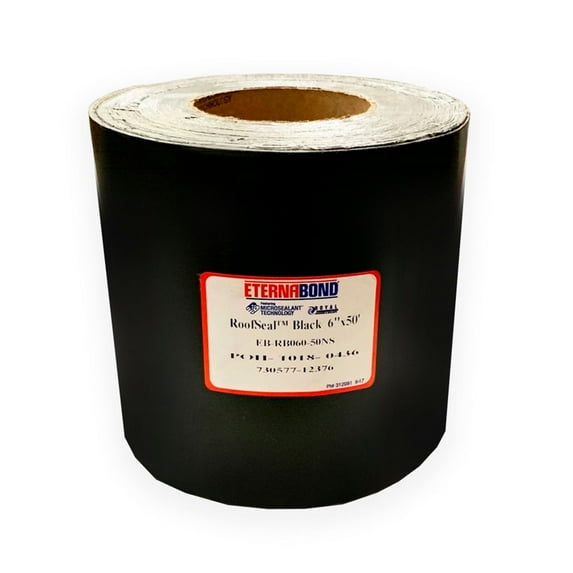 6" BLACK Eternabond Roof Leak Repair Tape Patch Seal (50 Feet)