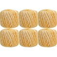 thumbnail image 1 of 6 Ball Pack Threadart 100% Pure Cotton Multicolor Crochet Thread - Size 3 - Color 51 - Variegated Sunburst, 1 of 8