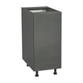 thumbnail image 1 of 6" Base Cabinet High Single Door with Grey Gloss door, 1 of 4