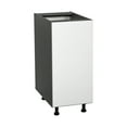 thumbnail image 1 of 6" Base Cabinet High Single Door with White Gloss door, 1 of 3