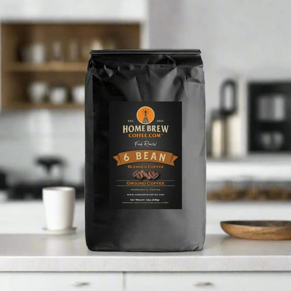 6 Bean (12oz. Ground) coffee
