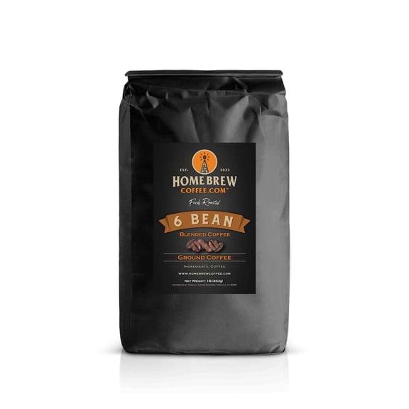 6 Bean (1 lb. Ground) coffee