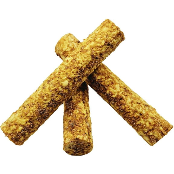 6" Beef Crunchy Munchy Rolls Dog Treats, 3 count