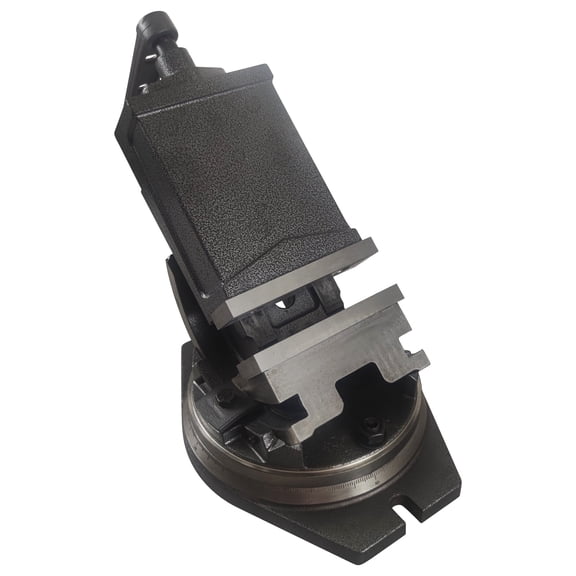 6" Bench Vice Tilting and Swiveling Milling Vise 0-90Tiltable Table Vise