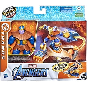 6" Bend and Flex Avengers Thanos Fire Mission Figure
