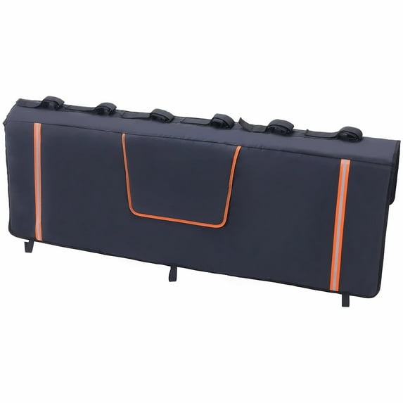 6-Bike Tailgate Pad 62 Inch, Truck Bed Protector Cover for Pickup Trucks - Secure Bike Transport & Cargo