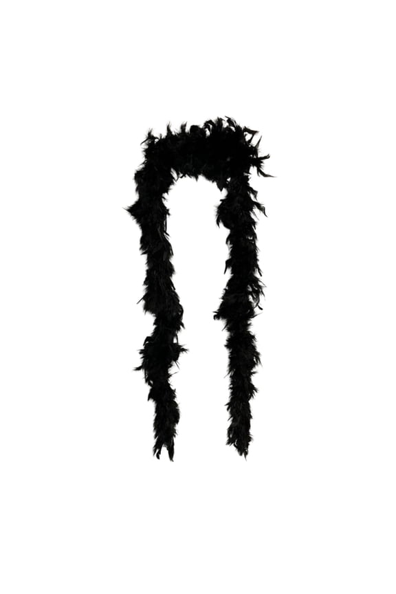 6' Black Boa (Each)
