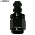 thumbnail image 1 of -6 AN Black Straight Push-On Hose End Barb Fitting Fuel Line Oil 6AN AN6 New -6 AN Black Straight Push-On Hose End Barb Fitting Fuel Line Oil 6AN AN6 New, 1 of 1