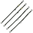 thumbnail image 1 of 6' Black Wheelchair Scooter Carrier Cam Ratchet Tie-down strap set, 1 of 1