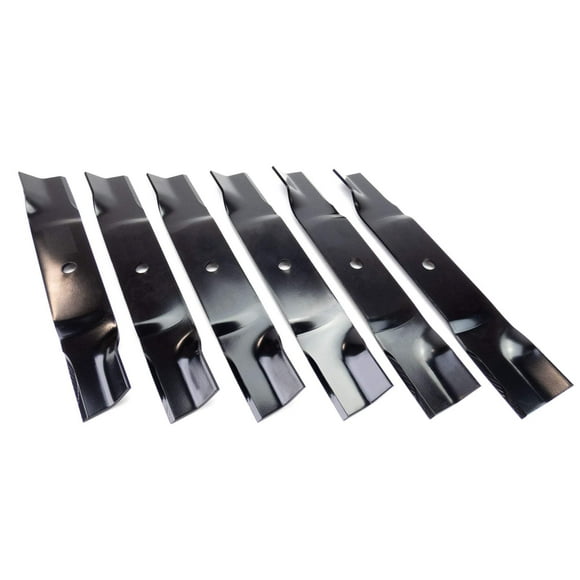 (6) Blades Compatible With Cub Cadet 54" Tank, Z-Force, 01005380, 02005018