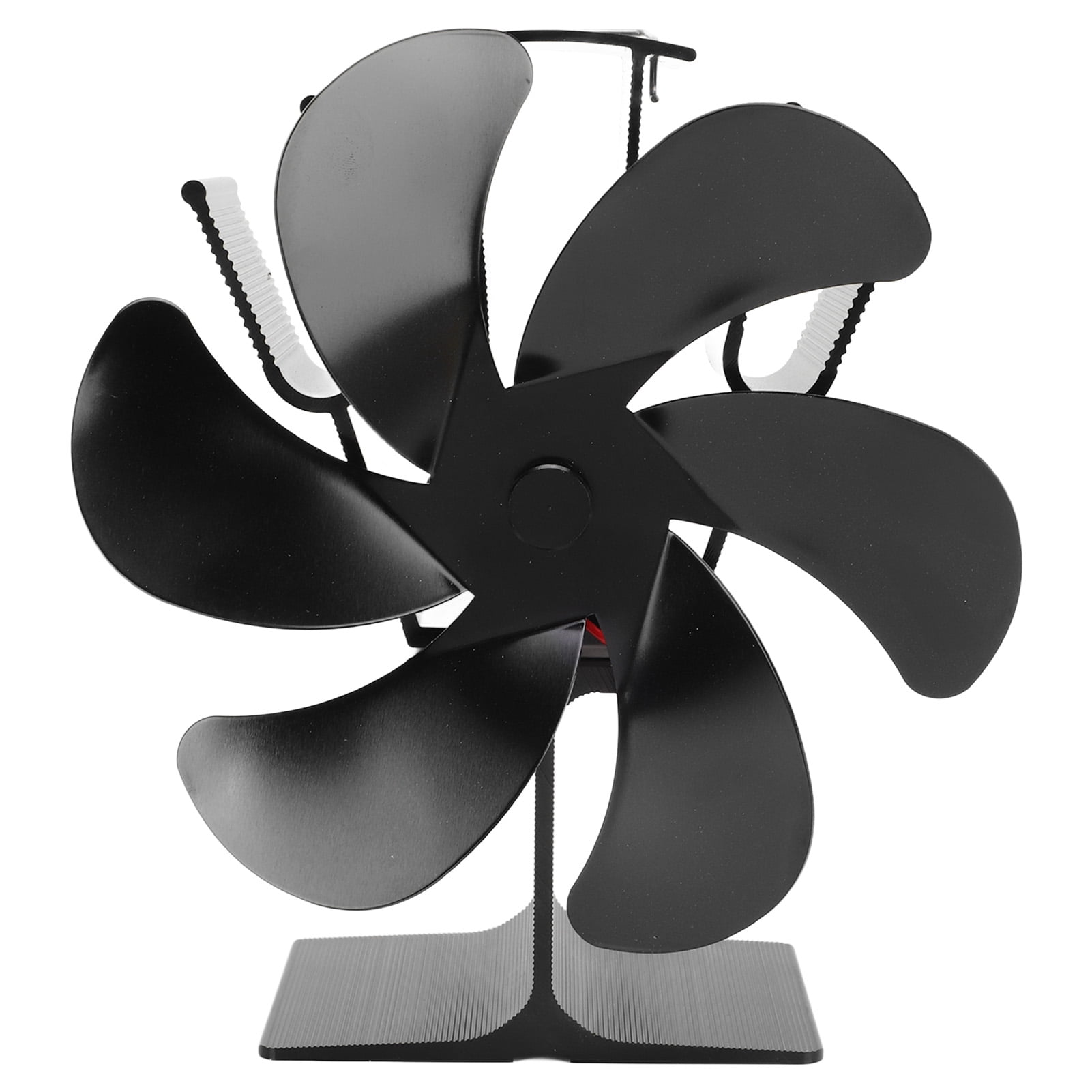 6 Blades Heat Powered Stove Fan Self Starting High Temperature ...