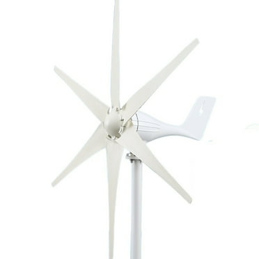 6 Blades Windmills Wind Turbine Generator Energy 3000W 12V 24V 48V With Mppt Charge Controller For Home Use Wind System ,Optimize Wind Energy Utilization