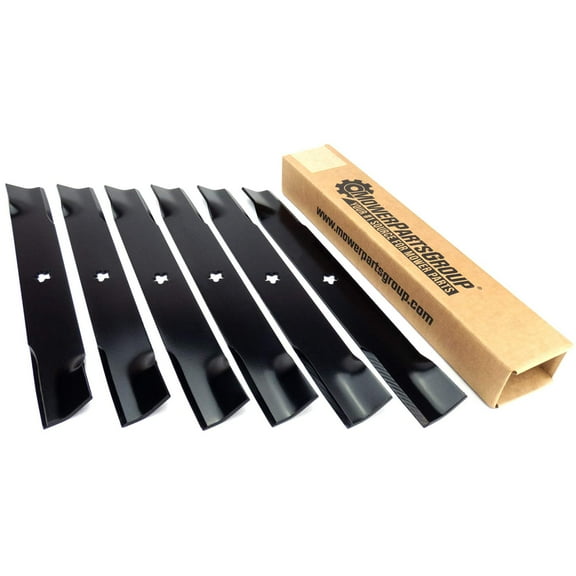 (6) Blades for Husqvarna 61" Deck EZ MZ Series 539113312