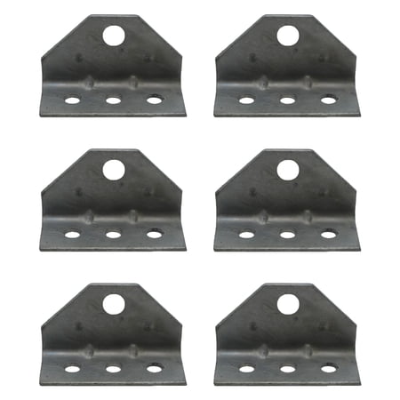 (6) Boat Trailer Top Angle Galvanized Swivel Top Angle Bracket for Bunk Brackets