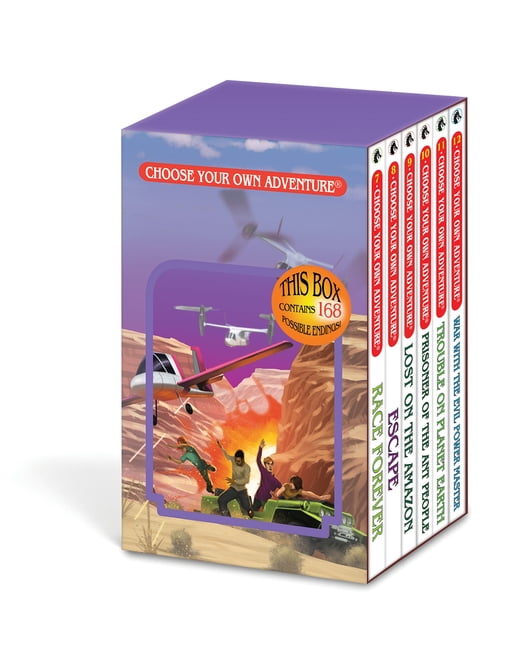 6-Book Box Set, No. 2 Choose Your Own Adventure Classic 7-12: : Box Set Containing: Race Forever Escape Lost on the Amazon Prisoner of the Ant People (Paperback)
