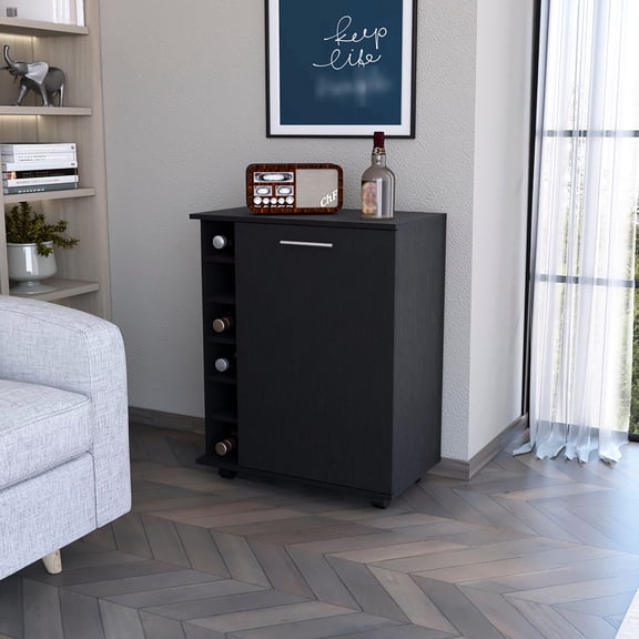 6-Bottle Storage & Versatile Use - Perfect for Wine Lovers