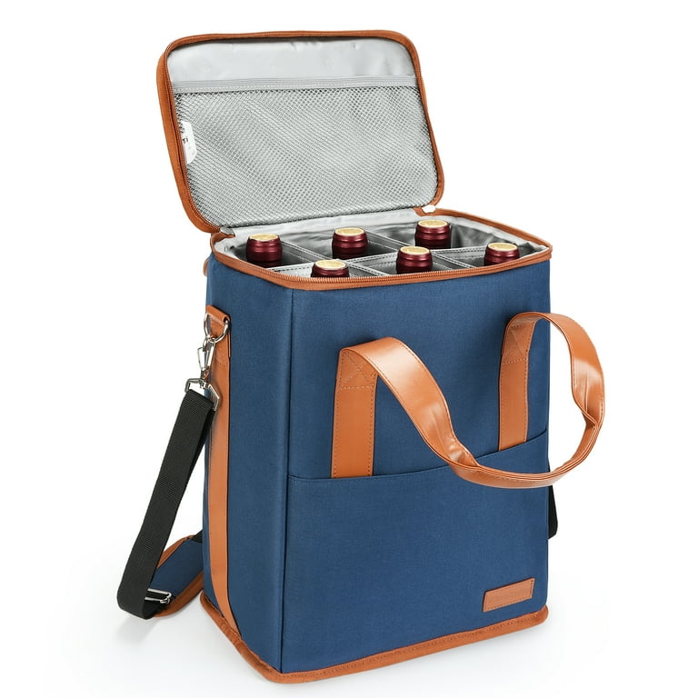 Six bottle wine online carrier