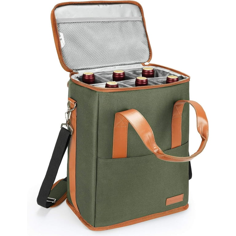 Insulated wine carrier bag sale