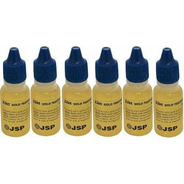 Fresh 22k Gold Acid Testing Solution – 12 Grams, Jewelry Test Metal In A Bottle