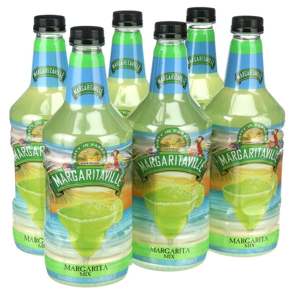 (6 Bottles) Margaritaville Margarita Mix, 1.75 L