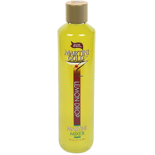 (6 Bottles) Master of Mixes Martini Gold Lemon Drop Martini Mixer, 375