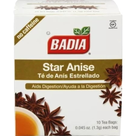 6 Boxes Star Anise Tea Digestive Heartburn Aid/ Anis Estrellado Te Digestivo Packaging May Vary