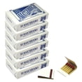 thumbnail image 1 of 6 Boxes - White Plain Matches Matchbooks Wedding, Anniversary, Birthday, Party (300 Matchbook Total), 1 of 2