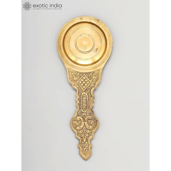 6" Brass Ritual Spoon