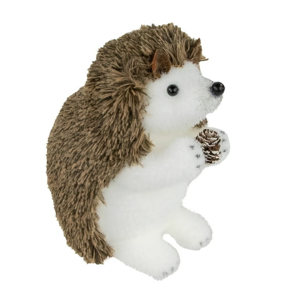 Northlight Standing Hedgehog Christmas Figurine - 6" - Brown and White