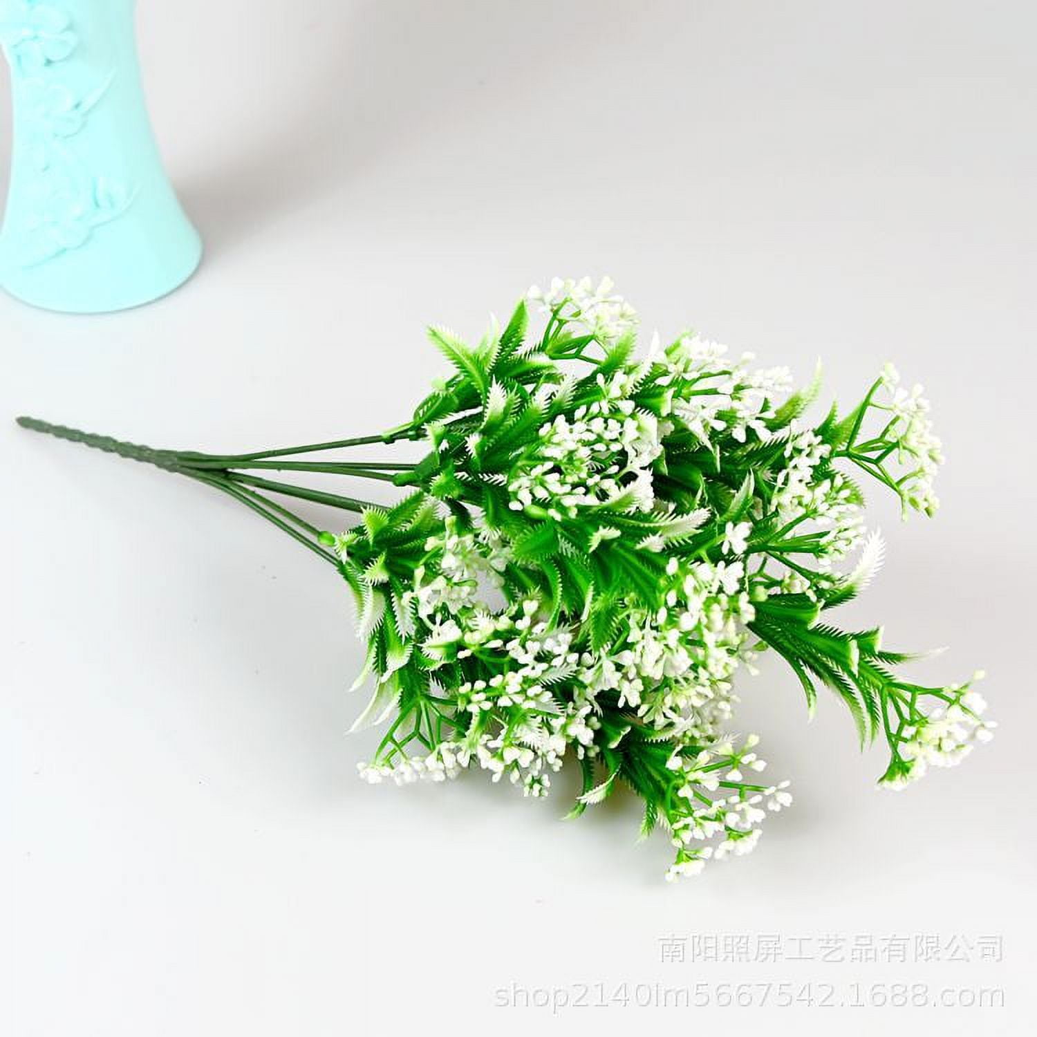 6 Bunches Artificial Flowers Fake Floral Bouquet Flower Arrangement