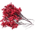 thumbnail image 1 of 6 Bundles Red Gypsophila Artificial Flowers Fade Resistant Plastic Artificial Flowers for Living room, Bouquet Decoration, 1 of 7