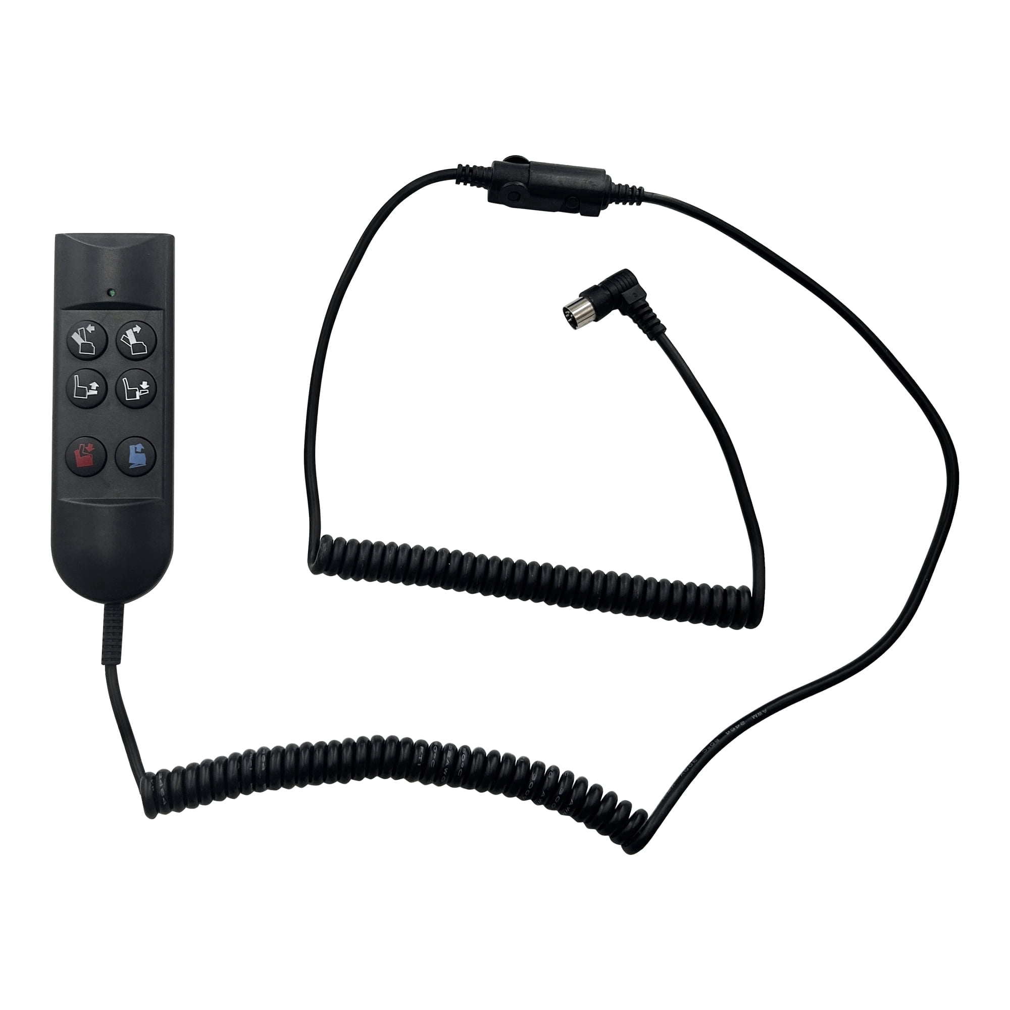 6 Button 5 Pin Hand Control Remote Replacing ZK756HCL Replacement for Power Recliner Lift chairs