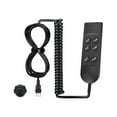 thumbnail image 1 of 6 Button 5 Pins Hand Switches Sofa Lift Controller Replacement Electric Sofa Manual Hand Controller for Power Sofa, 1 of 8