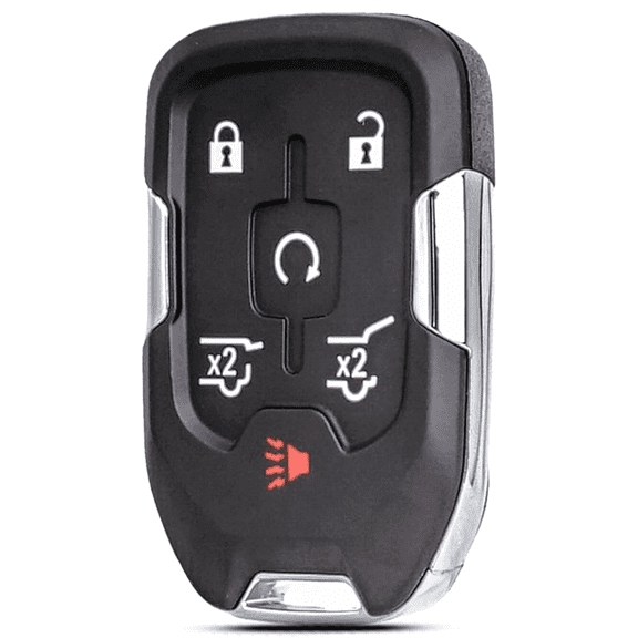 6 Button Keyless Entry Smart Key Fob Shell Replacement Fits Chevy Suburban Tahoe GMC Yukon 2015-2020