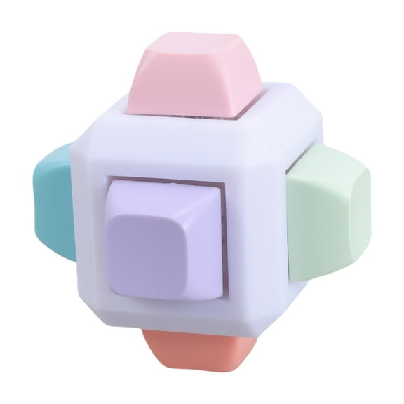 6-Button Mechanical Keyboard Switches Sampler Feature Hexahedron Shape No Light Design and Fashionable Stylish Look