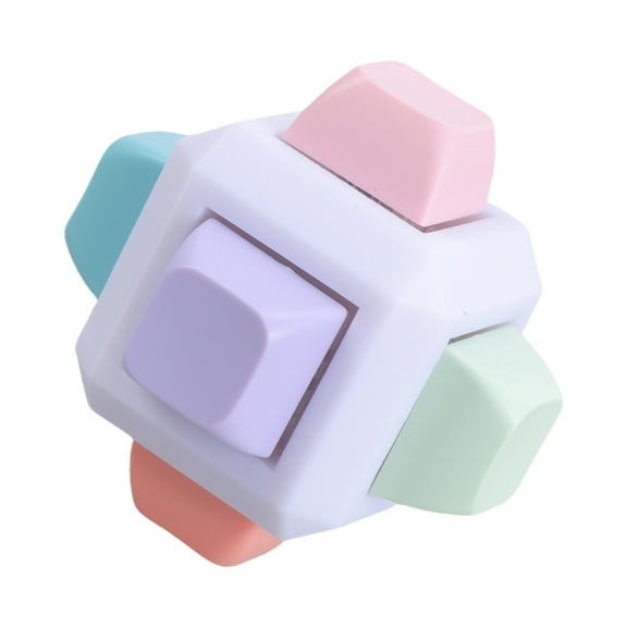 6-Button Mechanical Keyboard Switches Sampler Feature Hexahedron Shape No Light Design and Fashionable Stylish Look