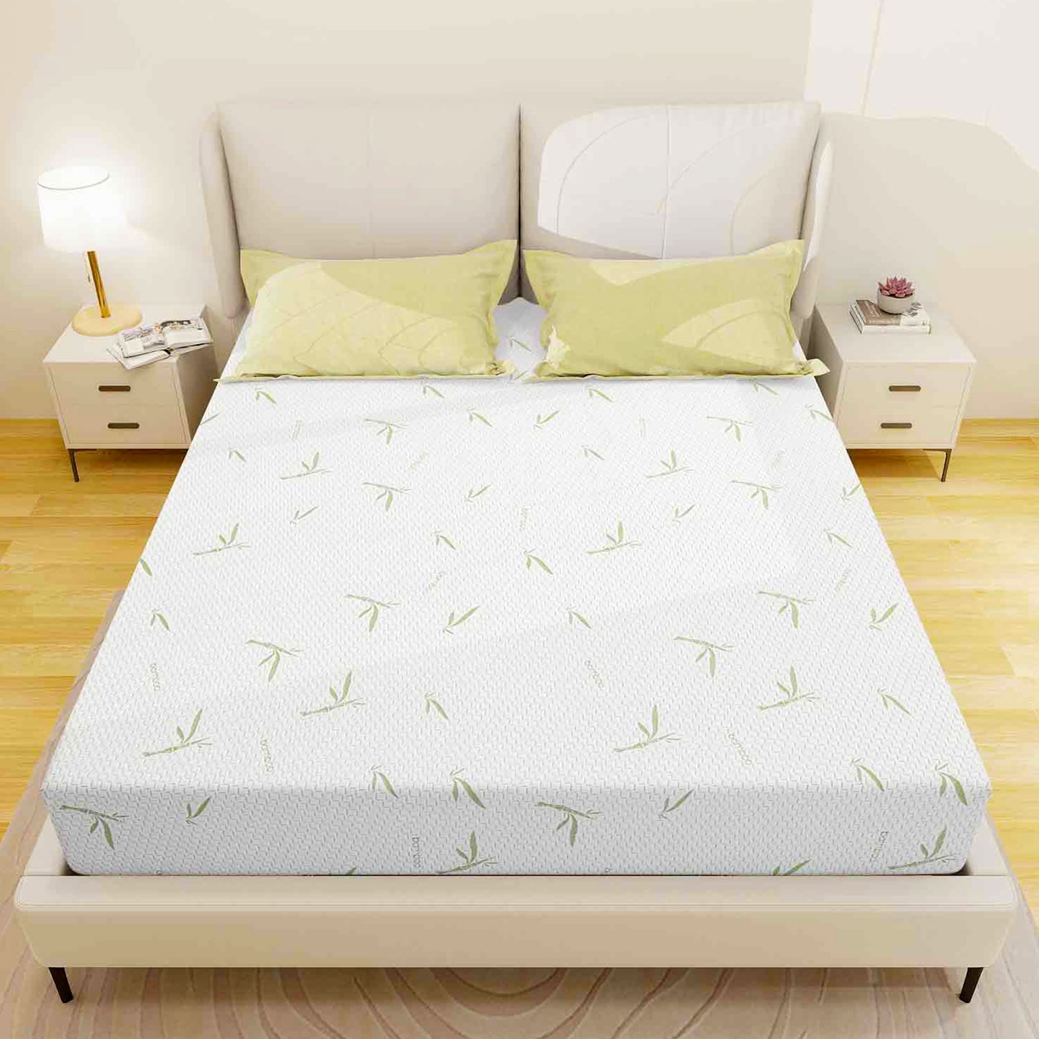 6 Full Size Memory Foam Mattress with Cover Breathable Bed Mattress in a Box CertiPUR US Made in USA