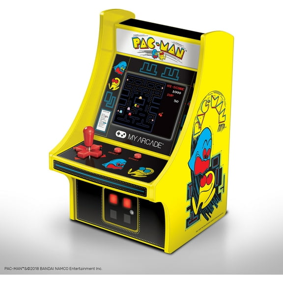 My Arcade DGUNL-3220 Pac-Man Micro Player Retro Arcade Machine 6 Inch Cabinet