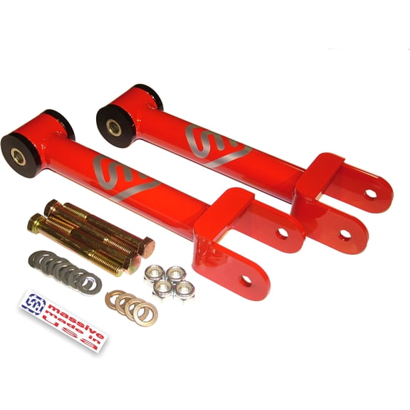 6 COLOR Choices- BLUE- Made in USA- Upper Control Arms UCA Rear Compatible with 80-88 Thunderbird Cougar Turbo Coupe 84-92 Lincoln Mark VII