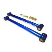 6 COLOR Choices- Made in USA- BLUE- COMPETITION SERIES- Lower Control Arms LCA Compatible with 64-72 GM A-Body Skylark Chevelle El Camino Monte Carlo Cutlass 442 Le Mans GTO- NO SWAY BAR HOOKUP