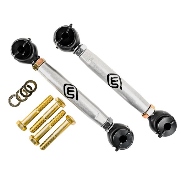 6 COLOR Choices- Made in USA - VICTORY SILVER- TCA Toe Control Arms Rear Compatible with 00-11 Ford Focus SVT ST170 2012+ ST SE SES Volvo S40 V50 06-10 Mazda 3 Mazdaspeed- RaceSpec Adjustable