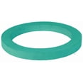thumbnail image 1 of 6" Camlock Gasket, Cam and Groove, Green, Viton, (1 gasket), 1 of 5