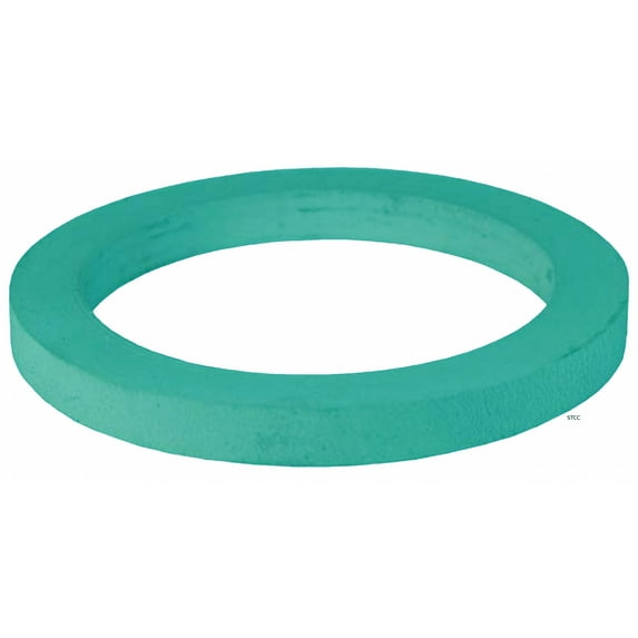 6" Camlock Gasket, Cam and Groove, Green, Viton, (1 gasket)