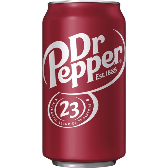 (6 Cans) Dr Pepper Soda Pop, 12 fl oz, cans