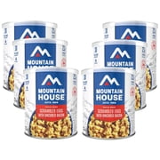 6 Cans Mountain House Scrambled Eggs with Bacon #10 Can Case Emergency Survival Camping Food-Clean Label
