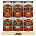 thumbnail image 1 of (6 Cans Pack) Keystone All Natural Beef 14.5 oz Can ✅ Emergency Survival Food For Camping Hiking and Backpacking Ready to Eat ✅, 1 of 7