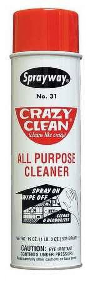  Sprayway Crazy Clean All Purpose Cleaner - Case:12 : Health &  Household