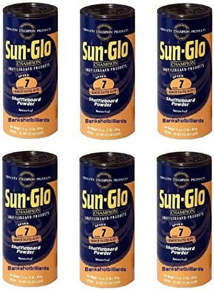 Sun Glo Shuffleboard Wax Sampler Pack – Speeds 4, 5, 6 For 9ft To 12ft Tables, Includes Spray 1 thumbnail image